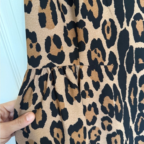 LOFT Leopard Mini Dress - Picture 8 of 8